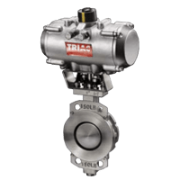 A-T Controls Automated Butterfly Valve, Series P1